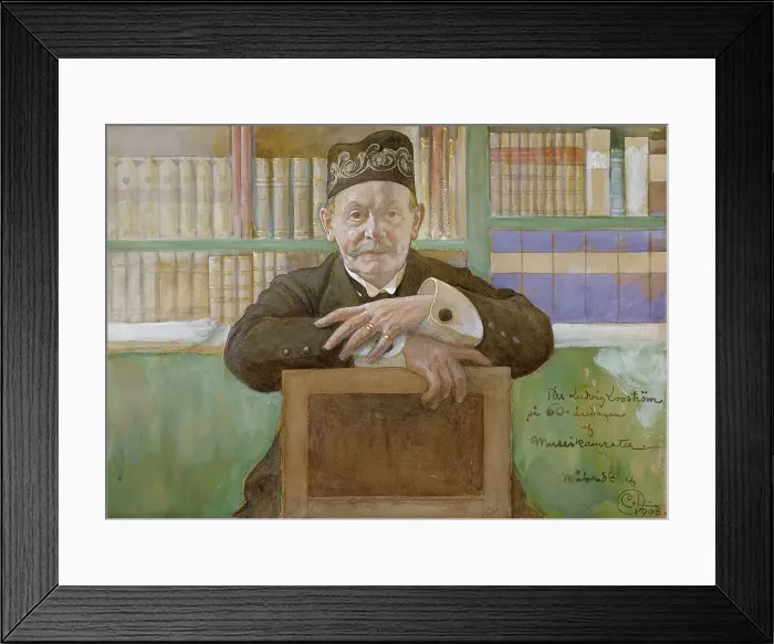 Framed Print : Ludvig Looström, 1848-1941, 1908. Creator: Carl Larsson