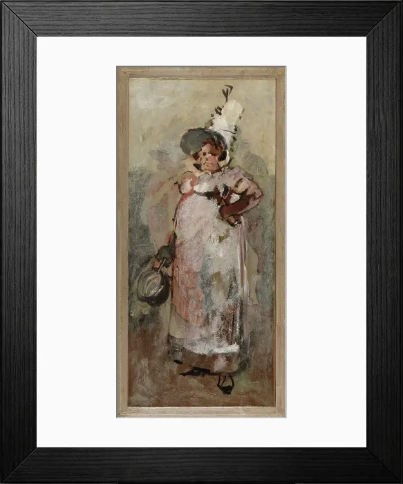 Framed Print : My Late Wife, 1884. Creator: Carl Larsson Framed Print : My Late Wife, 1884. Creator: Carl Larsson