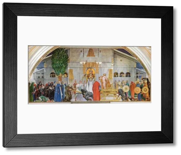 Framed Print : Midwinter Sacrifice. Creator: Carl Larsson Framed Print : Midwinter Sacrifice. Creator: Carl Larsson