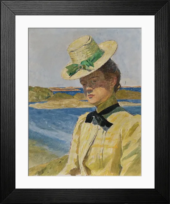 Framed Print : Miss Agnes Cleve, c1910s. Creator: Carl Wilhelmson Framed Print : Miss Agnes Cleve, c1910s. Creator: Carl Wilhelmson