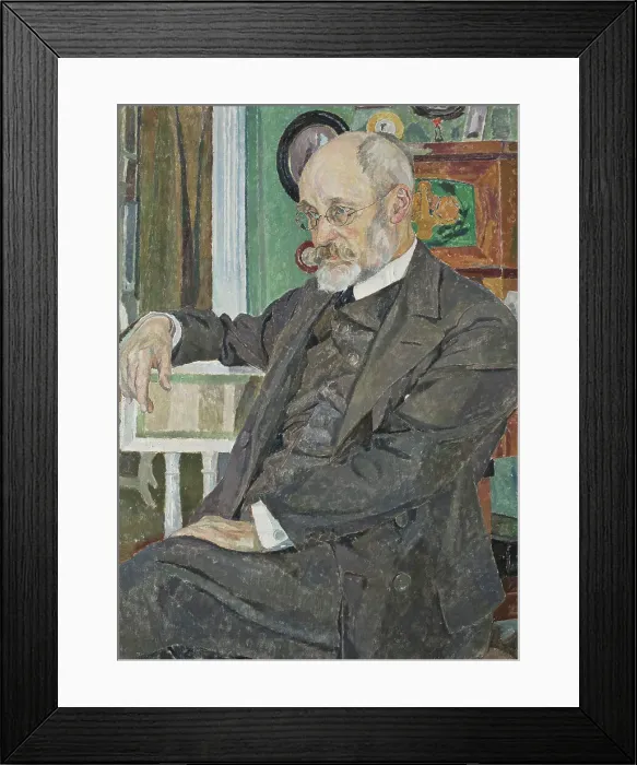 Framed Print : Nils Kreuger, 1858-1930, artist, 1924. Creator: Carl Wilhelmson Framed Print : Nils Kreuger, 1858-1930, artist, 1924. Creator: Carl Wilhelmson