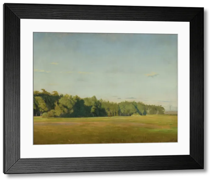 Framed Print : Landscape, 1849. Creator: Christen Dalsgaard Framed Print : Landscape, 1849. Creator: Christen Dalsgaard
