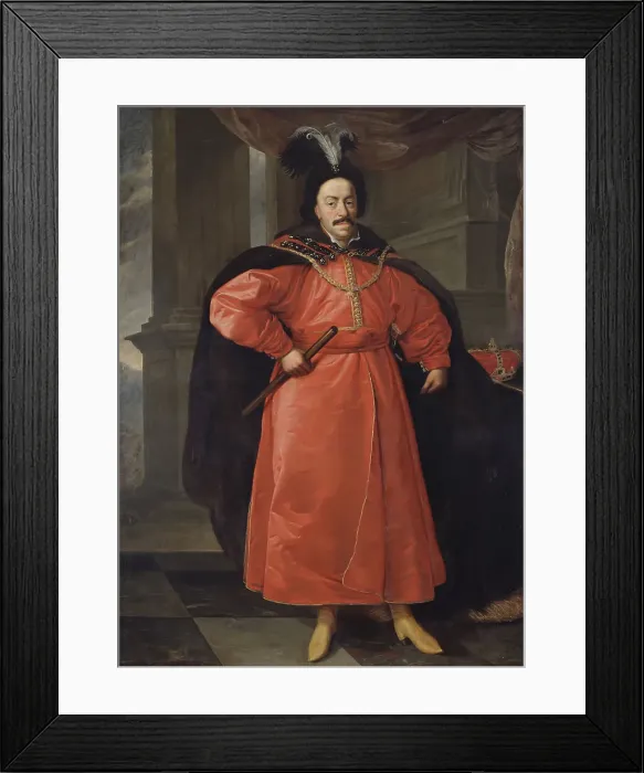 Framed Print : Johan II Casimir, 1609-1672, King of Poland. Creator: Daniel Schultz Framed Print : Johan II Casimir, 1609-1672, King of Poland. Creator: Daniel Schultz