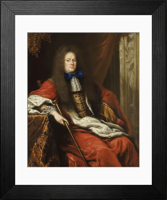 Framed Print : Johan Gabriel Stenbock, 1640-1705, count, councillor, 1690. Creator: David Klocker Ehrenstrahl Framed Print : Johan Gabriel Stenbock, 1640-1705, count, councillor, 1690. Creator: David Klocker Ehrenstrahl