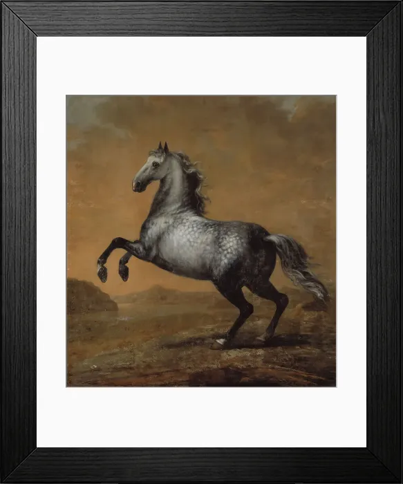 Framed Print : Karl XI's favourite horse The Little Englishman, between c.1680 and c.1689. Creator: David Klocker Ehrenstrahl Framed Print : Karl XI's favourite horse The Little Englishman, between c.1680 and c.1689. Creator: David Klocker Ehrenstrahl