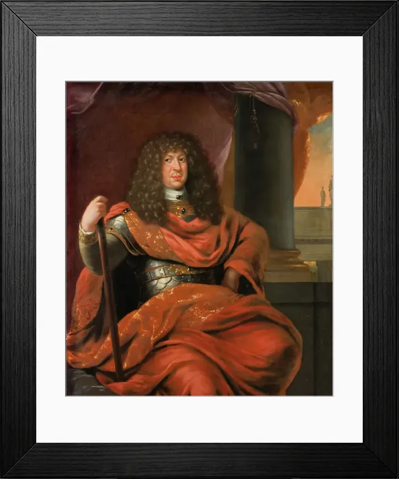 Framed Print : Christian Albrecht, 1641-1694, c17th century. Creator: David Klocker Ehrenstrahl Framed Print : Christian Albrecht, 1641-1694, c17th century. Creator: David Klocker Ehrenstrahl