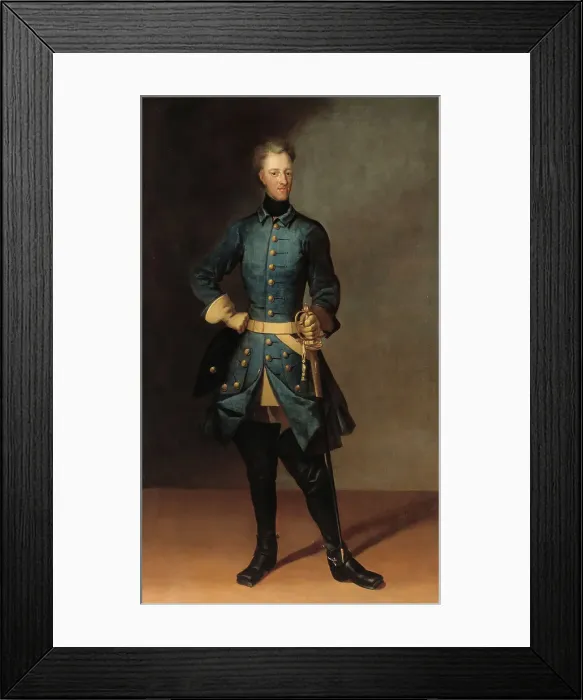 Framed Print : King Karl XII of Sweden, 1707. Creator: David von Krafft Framed Print : King Karl XII of Sweden, 1707. Creator: David von Krafft