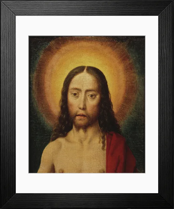 Framed Print : Head of Christ. Creator: Dieric Bouts Framed Print : Head of Christ. Creator: Dieric Bouts