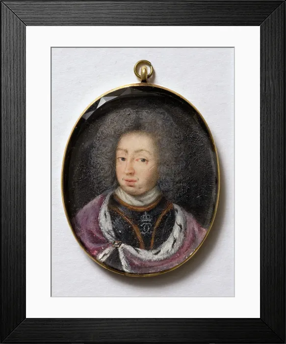 Framed Print : Karl XI, 1697, 1697. Creator: Elias Brenner Framed Print : Karl XI, 1697, 1697. Creator: Elias Brenner