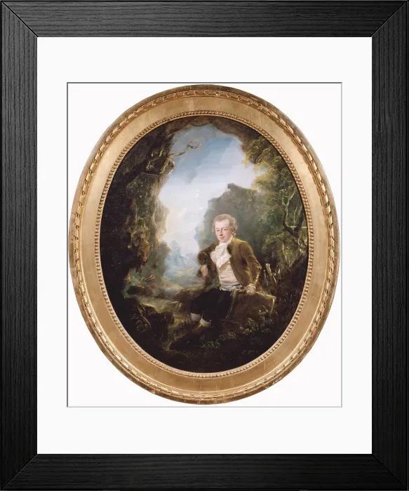 Framed Print : Johan Fredrik Martin, c18th century. Creator: Elias Martin Framed Print : Johan Fredrik Martin, c18th century. Creator: Elias Martin