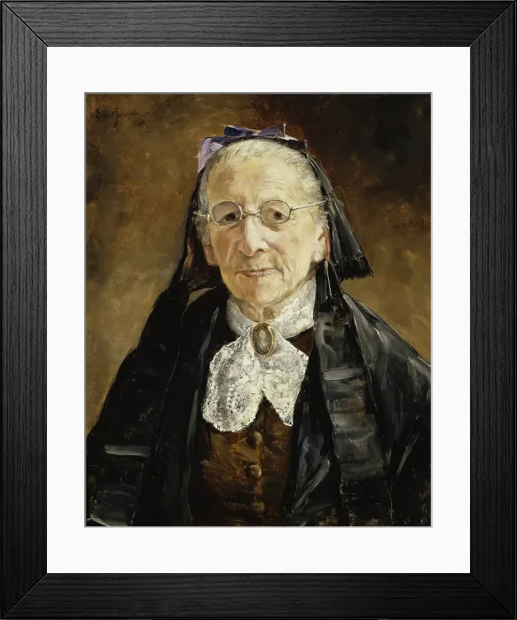 Framed Print : Mrs Hanna Marcus, 1880. Creator: Ernst Josephson Framed Print : Mrs Hanna Marcus, 1880. Creator: Ernst Josephson