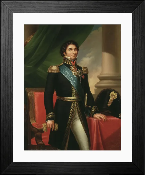 Framed Print : Karl XIV Johan, 1763-1844, King of Sweden and Norway, 19th century. Creator: Fredric Westin Framed Print : Karl XIV Johan, 1763-1844, King of Sweden and Norway, 19th century. Creator: Fredric Westin