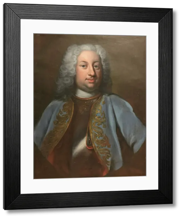 Framed Print : Maximilian, 1689-1753, Prince of Hesse-Kassel, 18th century. Creator: Georg Engelhard Schroder Framed Print : Maximilian, 1689-1753, Prince of Hesse-Kassel, 18th century. Creator: Georg Engelhard Schroder