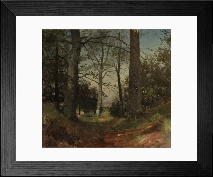 Framed Print : In the Forest. Motif from Stehag, Skåne. Study, 1870. Creator: Gustaf Rydberg Framed Print : In the Forest. Motif from Stehag, Skåne. Study, 1870. Creator: Gustaf Rydberg