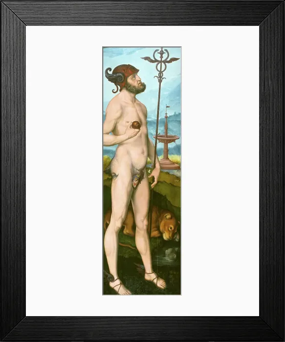Framed Print : Mercury. Creator: Hans Baldung Framed Print : Mercury. Creator: Hans Baldung