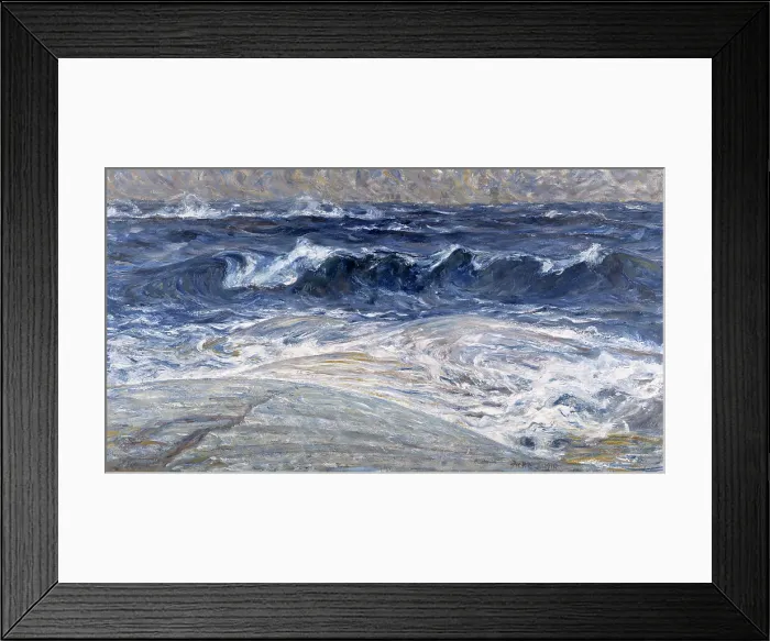 Framed Print : In the Stockholm Archipelago, 1910. Creator: Johan Axel Gustav Acke Framed Print : In the Stockholm Archipelago, 1910. Creator: Johan Axel Gustav Acke