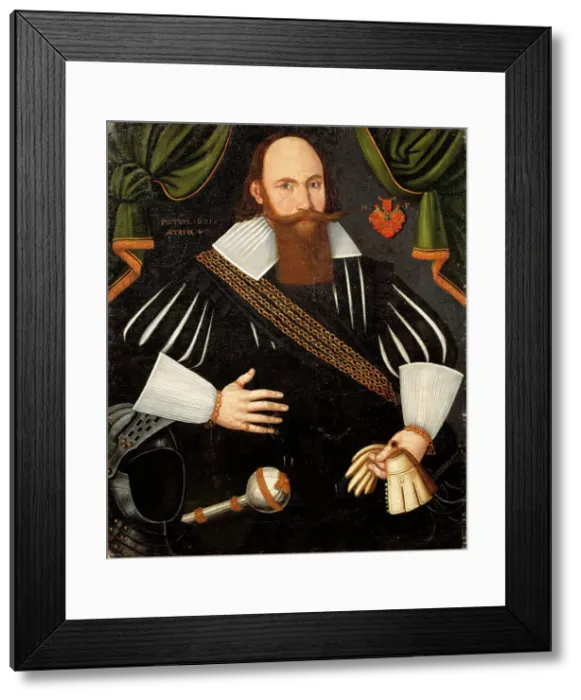 Framed Print : Henrik Fleming, 1584-1650. Creator: Jacob Heinrich Elbfas Framed Print : Henrik Fleming, 1584-1650. Creator: Jacob Heinrich Elbfas