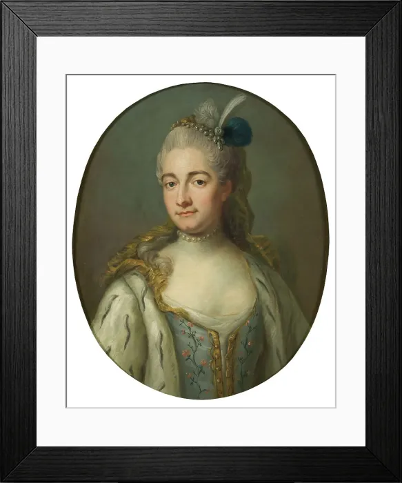 Framed Print : Hedvig Katarina de la Gardie, 1732-1800, mid-late 18th century. Creator: Jakob Bjorck Framed Print : Hedvig Katarina de la Gardie, 1732-1800, mid-late 18th century. Creator: Jakob Bjorck