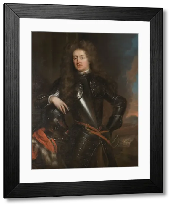 Framed Print : Karl Wilhelm Sparre 1661-1709, 1689. Creator: Jan De Baen