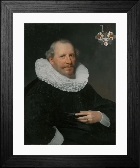Framed Print : Karl van Cracow, Dutch Minister in Elsinore, 1632. Creator: Jan Anthonisz van Ravesteyn Framed Print : Karl van Cracow, Dutch Minister in Elsinore, 1632. Creator: Jan Anthonisz van Ravesteyn