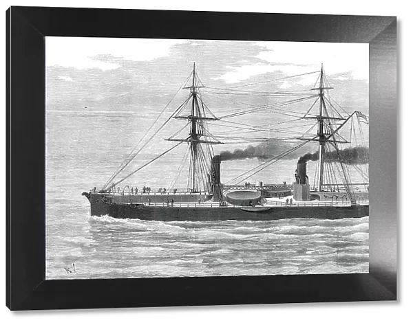 Our Ironclad Fleet: H.M.S. Inflexible, 1876. Creator: Unknown