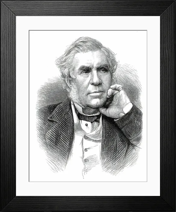 Framed Print : Mr. D. Macnee, the new President of the Royal Scottish Academy, 1876. Creator: Unknown Framed Print : Mr. D. Macnee, the new President of the Royal Scottish Academy, 1876. Creator: Unknown
