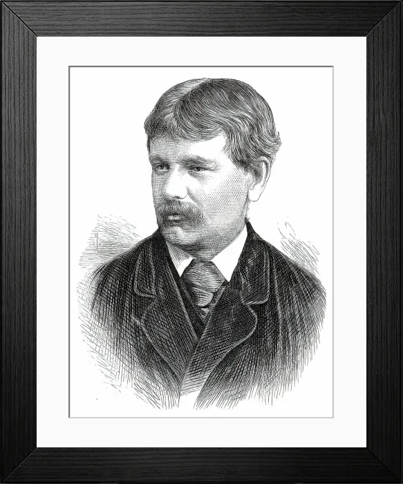 Framed Print : New Associates of the Royal Academy: Mr. G. A. Storey, A.R.A. 1876. Creator: Unknown Framed Print : New Associates of the Royal Academy: Mr. G. A. Storey, A.R.A. 1876. Creator: Unknown