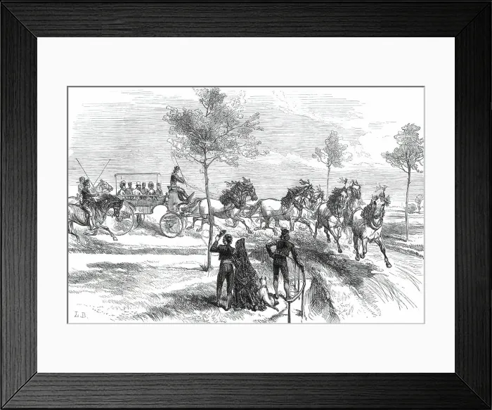Framed Print : The Prince of Wales at Seville: Driving a Spanish Turn-Out'...1876. Creator: L.B.. The Prince of Wales at Seville: Driving a Spanish Turn-Out'...1876. Creator: L.B Framed Print : The Prince of Wales at Seville: Driving a Spanish Turn-Out'...1876. Creator: L.B.. The Prince of Wales at Seville: Driving a Spanish Turn-Out'...1876. Creator: L.B