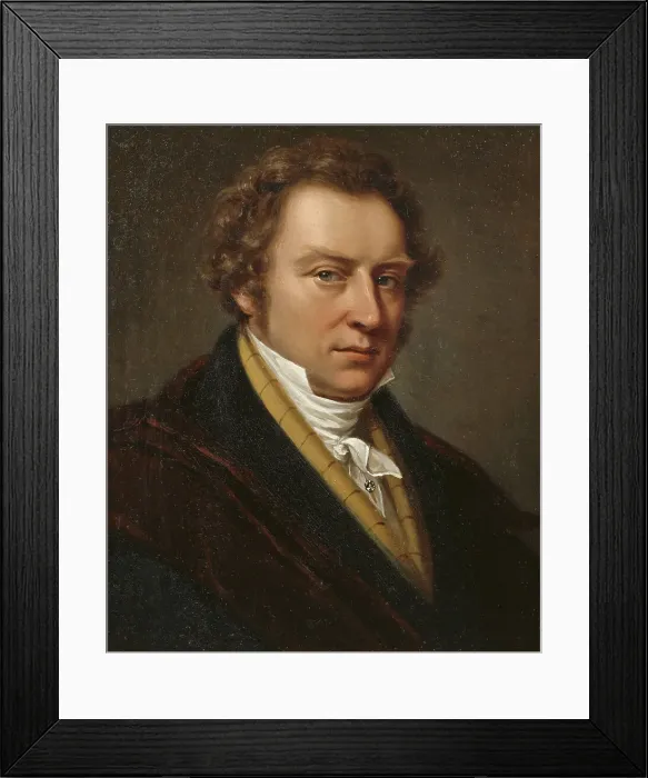Framed Print : Johan Niklas Byström, 1783-1848, mid-19th century. Creator: Johan Gustaf Sandberg Framed Print : Johan Niklas Byström, 1783-1848, mid-19th century. Creator: Johan Gustaf Sandberg