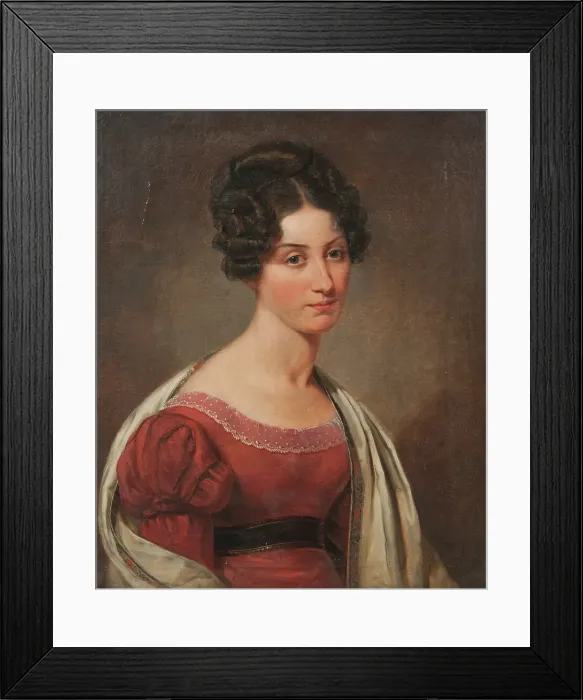 Framed Print : Margaret Seton (1805-1870), born in Scotland, active in Sweden, married to Baron Colonel... 1826. Creator: Johan Gustaf Sandberg Framed Print : Margaret Seton (1805-1870), born in Scotland, active in Sweden, married to Baron Colonel... 1826. Creator: Johan Gustaf Sandberg