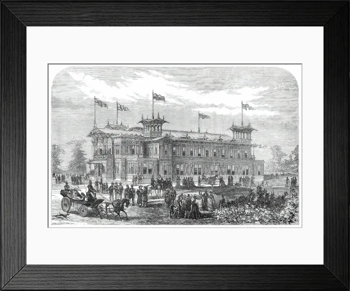 Framed Print : The American Centennial Festival Exhibition at Philadelphia, the Judges Hall, 1876. Creator: Unknown Framed Print : The American Centennial Festival Exhibition at Philadelphia, the Judges Hall, 1876. Creator: Unknown