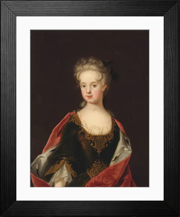 Framed Print : Maria Leszczynska, Queen of France, 1712. Creator: Jaen Starbus Framed Print : Maria Leszczynska, Queen of France, 1712. Creator: Jaen Starbus