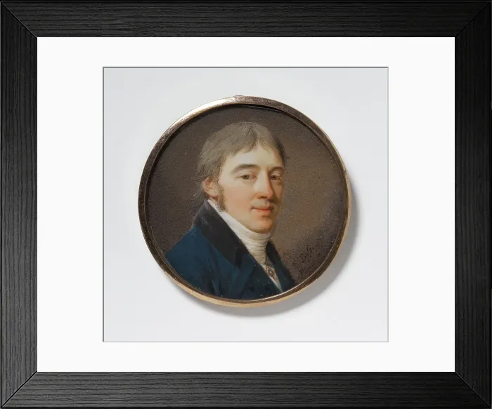 Framed Print : Gustav Küsel (1772-1848), late 18th-mid-19th century. Creator: Giovanni Domenico Bossi Framed Print : Gustav Küsel (1772-1848), late 18th-mid-19th century. Creator: Giovanni Domenico Bossi