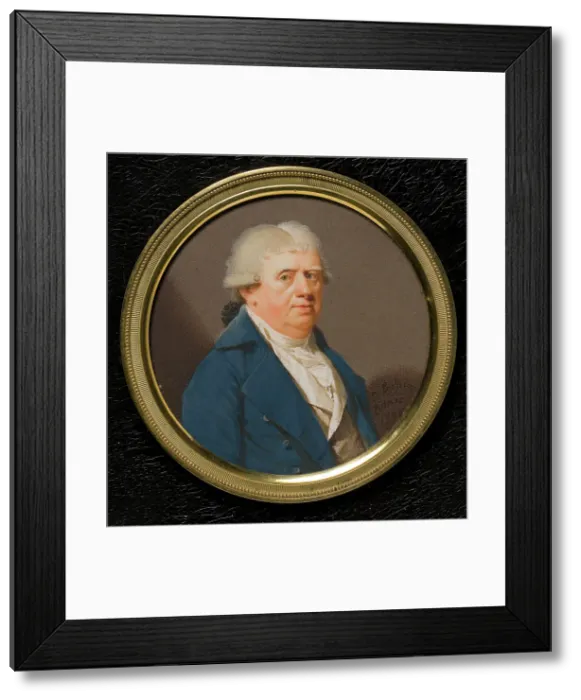 Framed Print : Joakim Daniel Wahrendorff, 1726-1803, 1798. Creator: Giovanni Domenico Bossi Framed Print : Joakim Daniel Wahrendorff, 1726-1803, 1798. Creator: Giovanni Domenico Bossi