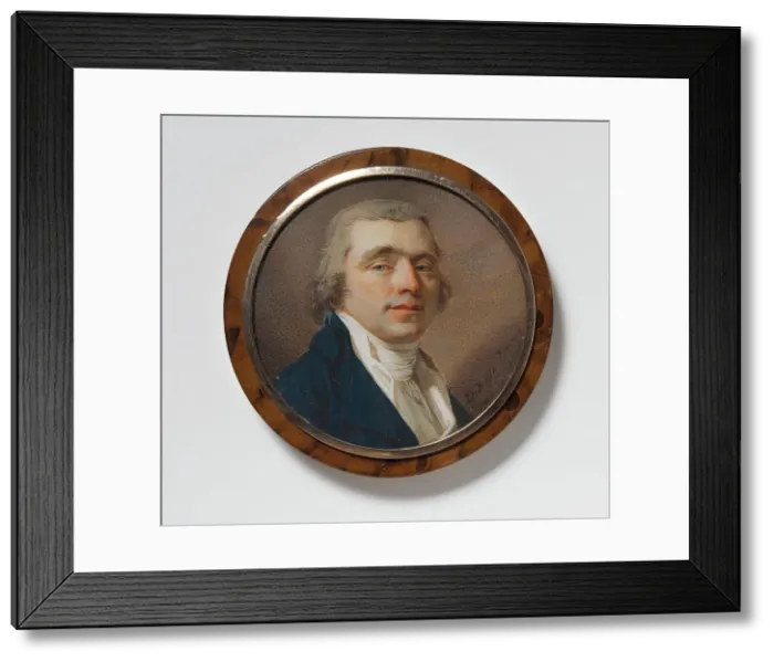Framed Print : John Hall d.y. businessman, 1801. Creator: Giovanni Domenico Bossi Framed Print : John Hall d.y. businessman, 1801. Creator: Giovanni Domenico Bossi