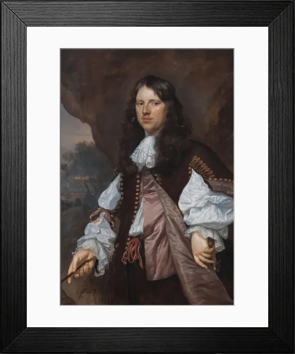 Framed Print : Jean De Geer, 1632 - 1696. Creator: Jan Mytens Framed Print : Jean De Geer, 1632 - 1696. Creator: Jan Mytens