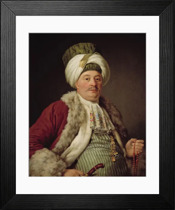 Framed Print : Mr Asmund Palm, a Merchant of Constantinople, 1773. Creator: Jonas Hoffman Framed Print : Mr Asmund Palm, a Merchant of Constantinople, 1773. Creator: Jonas Hoffman