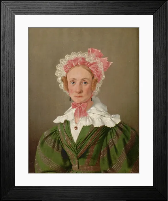 Framed Print : Miss Ida Wilhelmine Trock, 1835. Creator: Jorgen Pedersen Roed Framed Print : Miss Ida Wilhelmine Trock, 1835. Creator: Jorgen Pedersen Roed