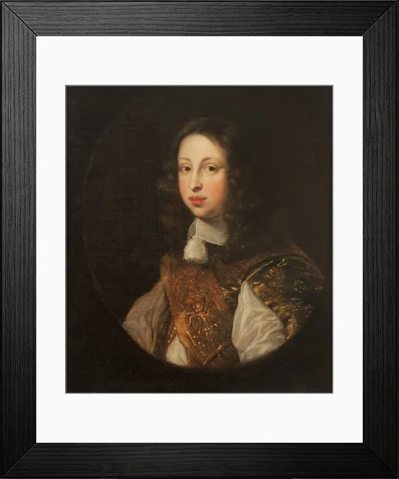 Framed Print : Johan Georg, 1638-1655, Prince of Holstein-Gottorp, c.1651. Creator: Jurgen Ovens Framed Print : Johan Georg, 1638-1655, Prince of Holstein-Gottorp, c.1651. Creator: Jurgen Ovens