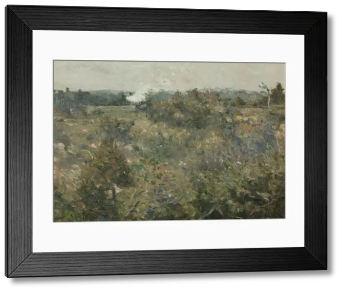 Framed Print : Landscape från Grez-sur-Loing. Study for NM 6809. Creator: Karl Nordström Framed Print : Landscape från Grez-sur-Loing. Study for NM 6809. Creator: Karl Nordström