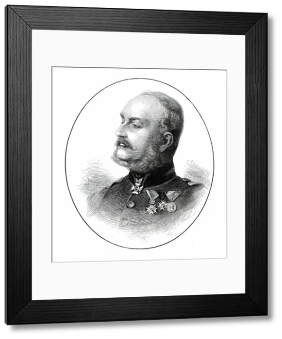 Framed Print : King George V. of Hanover, 1876. Creator: Unknown Framed Print : King George V. of Hanover, 1876. Creator: Unknown