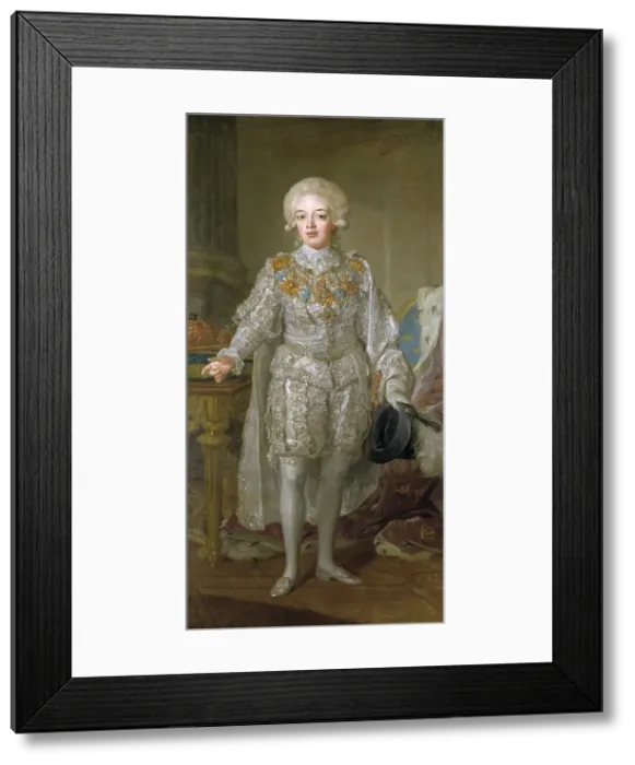 Framed Print : Gustav IV Adolf as a child. Creator: Lorens Pasch the Younger Framed Print : Gustav IV Adolf as a child. Creator: Lorens Pasch the Younger