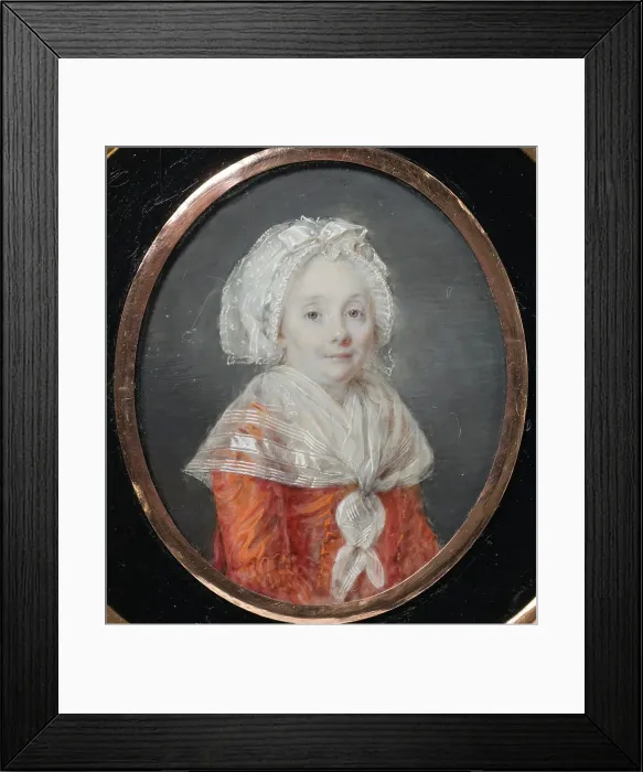 Framed Print : Jeanne Bernadotte (1728-1809), late 18th-early 19th century. Creator: Louis André Fabre Framed Print : Jeanne Bernadotte (1728-1809), late 18th-early 19th century. Creator: Louis André Fabre