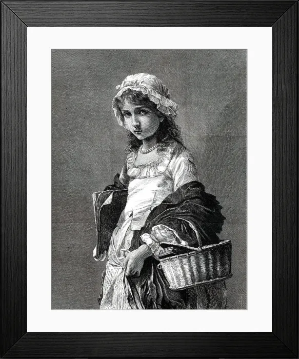 Framed Print : Going to School by Mdlle. J. Bole, from a photograph by Messrs. Goupil and Co. 1876. Creator: Unknown. Going to School by Mdlle. J. Bole, from a photograph by Messrs. Goupil and Co. 1876. Creator: Unknown Framed Print : Going to School by Mdlle. J. Bole, from a photograph by Messrs. Goupil and Co. 1876. Creator: Unknown. Going to School by Mdlle. J. Bole, from a photograph by Messrs. Goupil and Co. 1876. Creator: Unknown