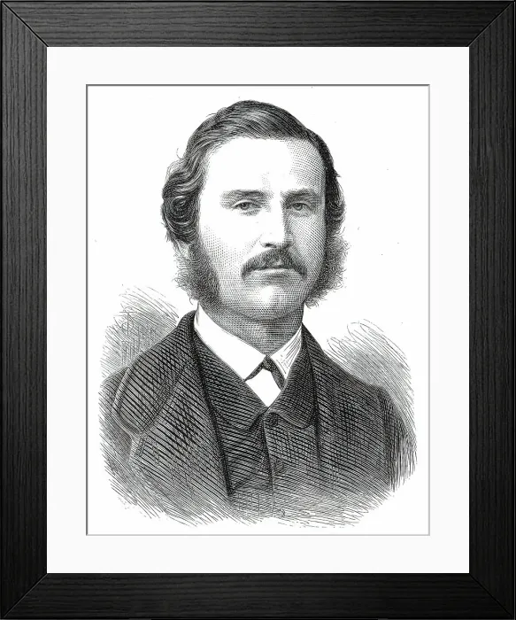 Framed Print : The late Mr. Henry Abbott, German Consul at Salonica, 1876. Creator: Unknown Framed Print : The late Mr. Henry Abbott, German Consul at Salonica, 1876. Creator: Unknown