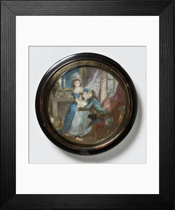 Framed Print : Love scene. Creator: Unknown Framed Print : Love scene. Creator: Unknown
