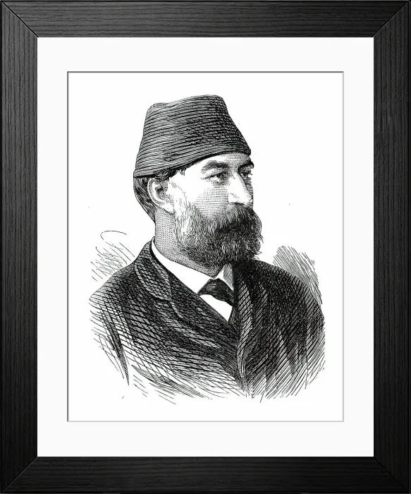 Framed Print : The Assassinations at Constantinople: Halil Sherif Pasha, Minister of Justice, 1876. Creator: Unknown Framed Print : The Assassinations at Constantinople: Halil Sherif Pasha, Minister of Justice, 1876. Creator: Unknown