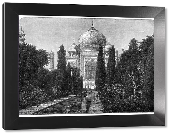 The Taj Mahal, at Agra, 1876. Creator: Unknown