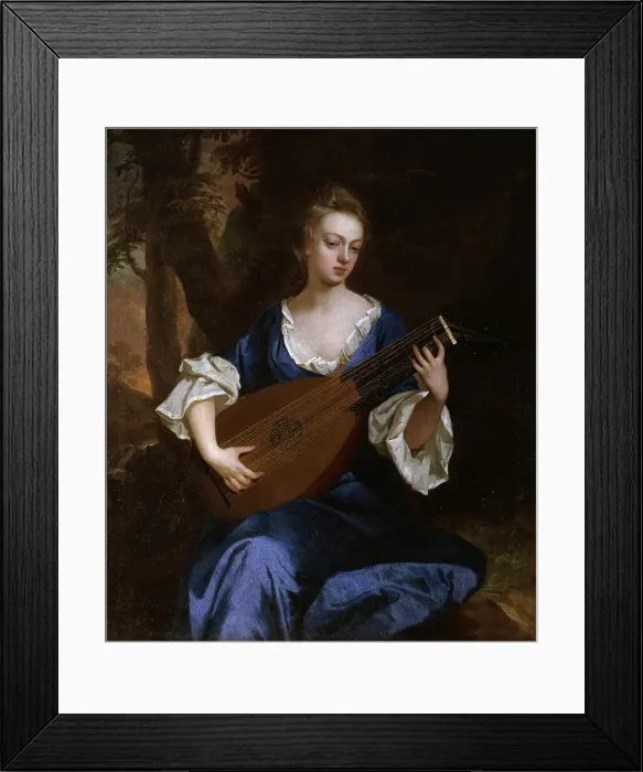 Framed Print : Mrs Françoise Leijoncrona, 1700. Creator: Michael Dahl Framed Print : Mrs Françoise Leijoncrona, 1700. Creator: Michael Dahl