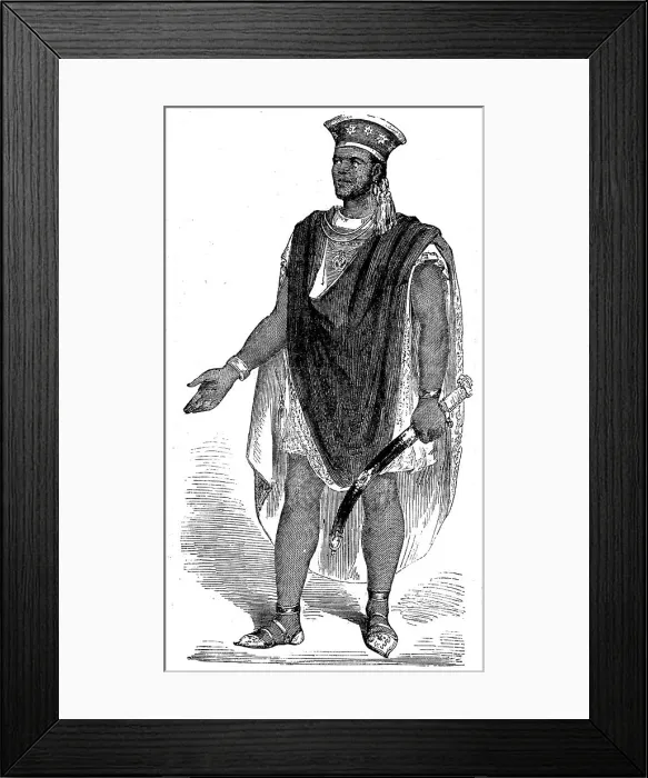 Framed Print : Ira Aldridge, the African Tragedian, as Othello, 1858. Creator: Unknown. Ira Aldridge, the African Tragedian, as Othello, 1858. Creator: Unknown Framed Print : Ira Aldridge, the African Tragedian, as Othello, 1858. Creator: Unknown. Ira Aldridge, the African Tragedian, as Othello, 1858. Creator: Unknown
